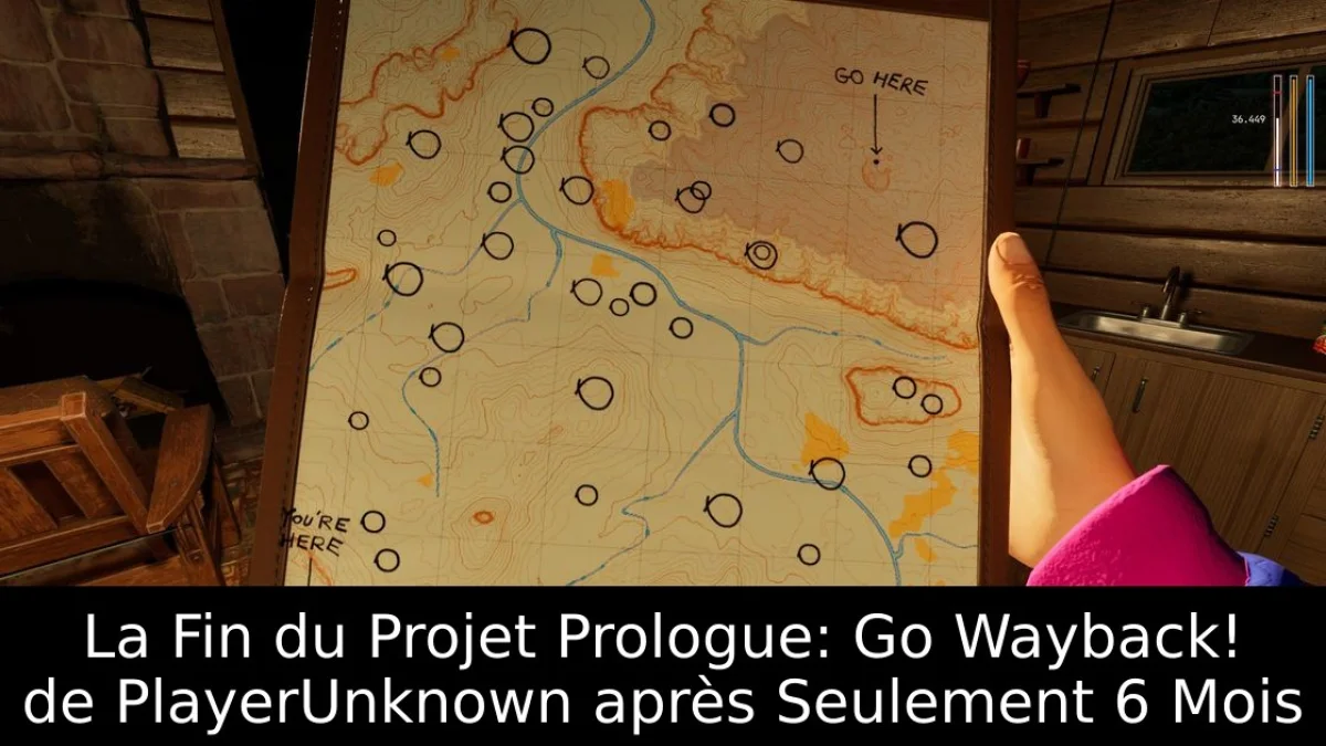 La Fin du Projet Prologue: Go Wayback! de PlayerUnknown après Seulement 6 Mois