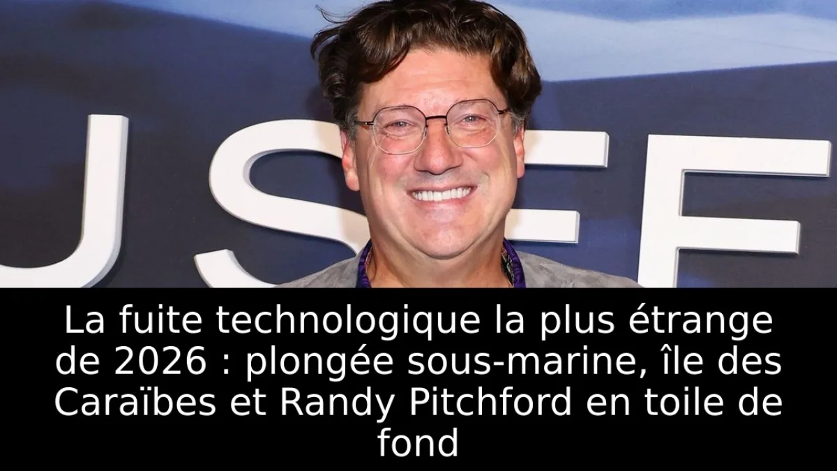 La fuite technologique la plus étrange de 2026 : plongée sous-marine, île des Caraïbes et Randy Pitchford en toile de fond