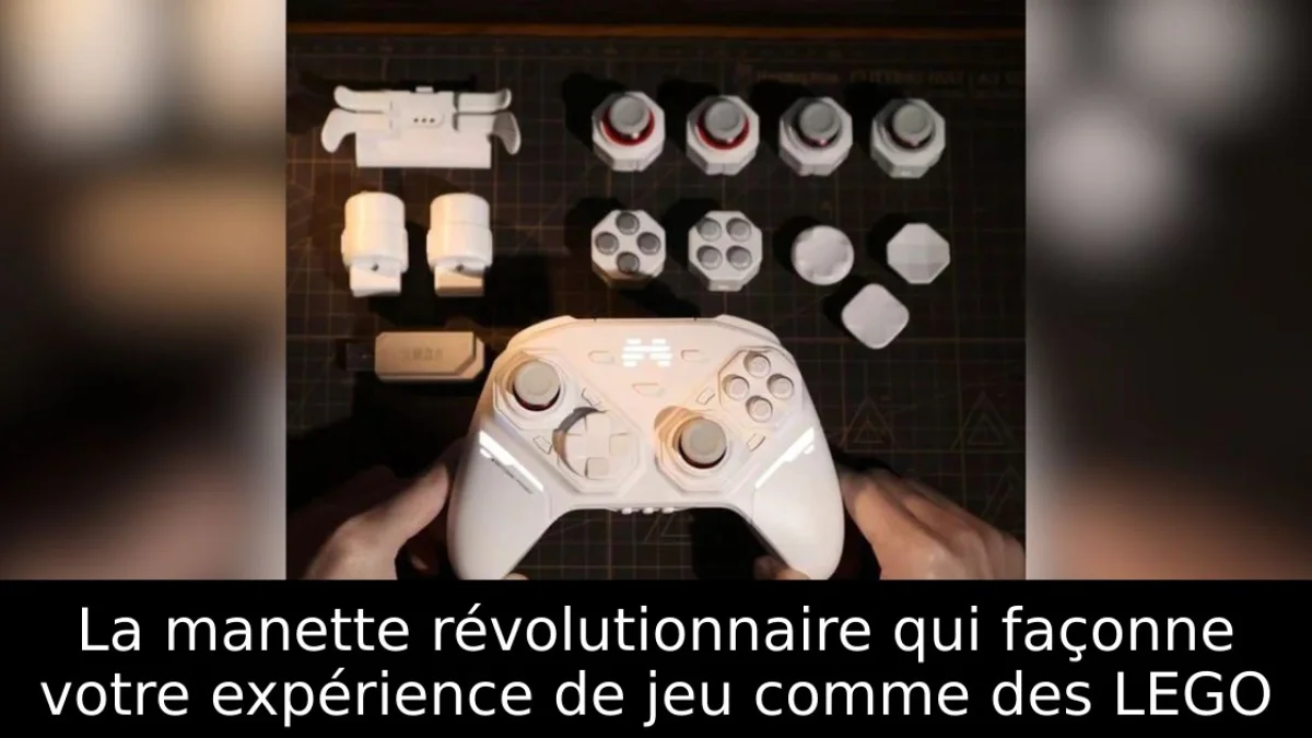 La manette révolutionnaire qui façonne votre expérience de jeu comme des LEGO