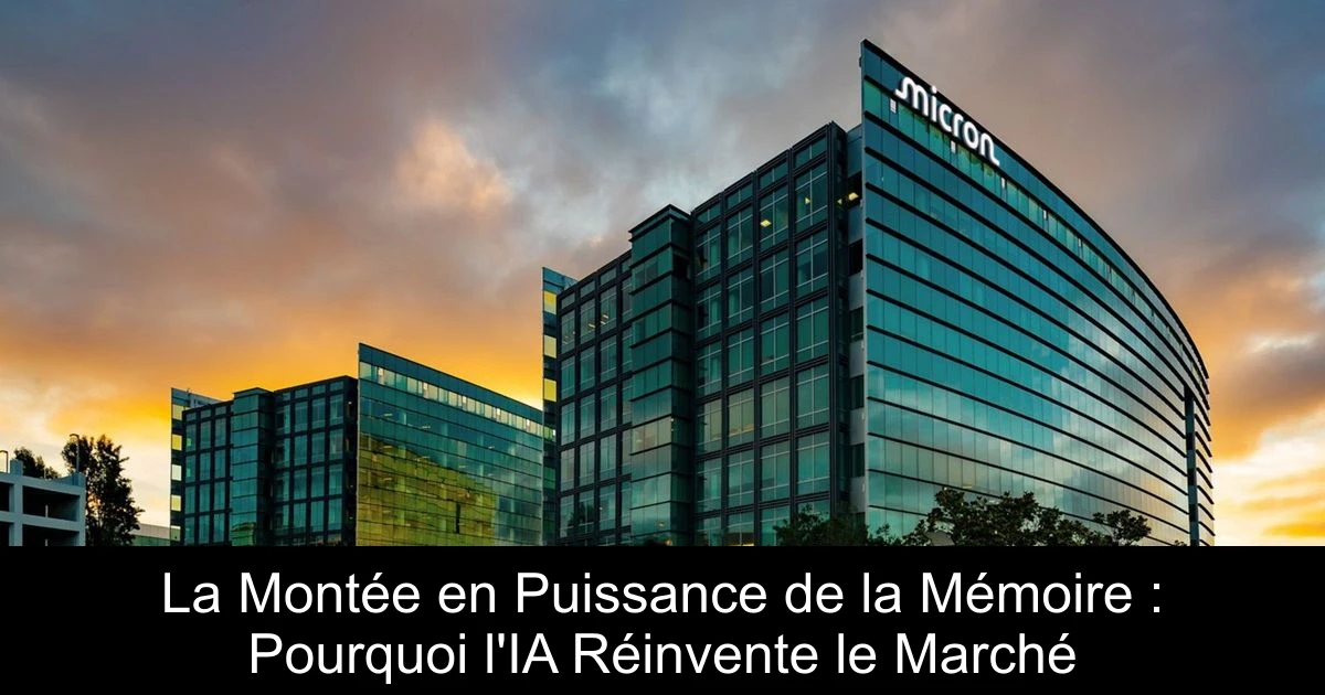 La Montée en Puissance de la Mémoire : Pourquoi l'IA Réinvente le Marché