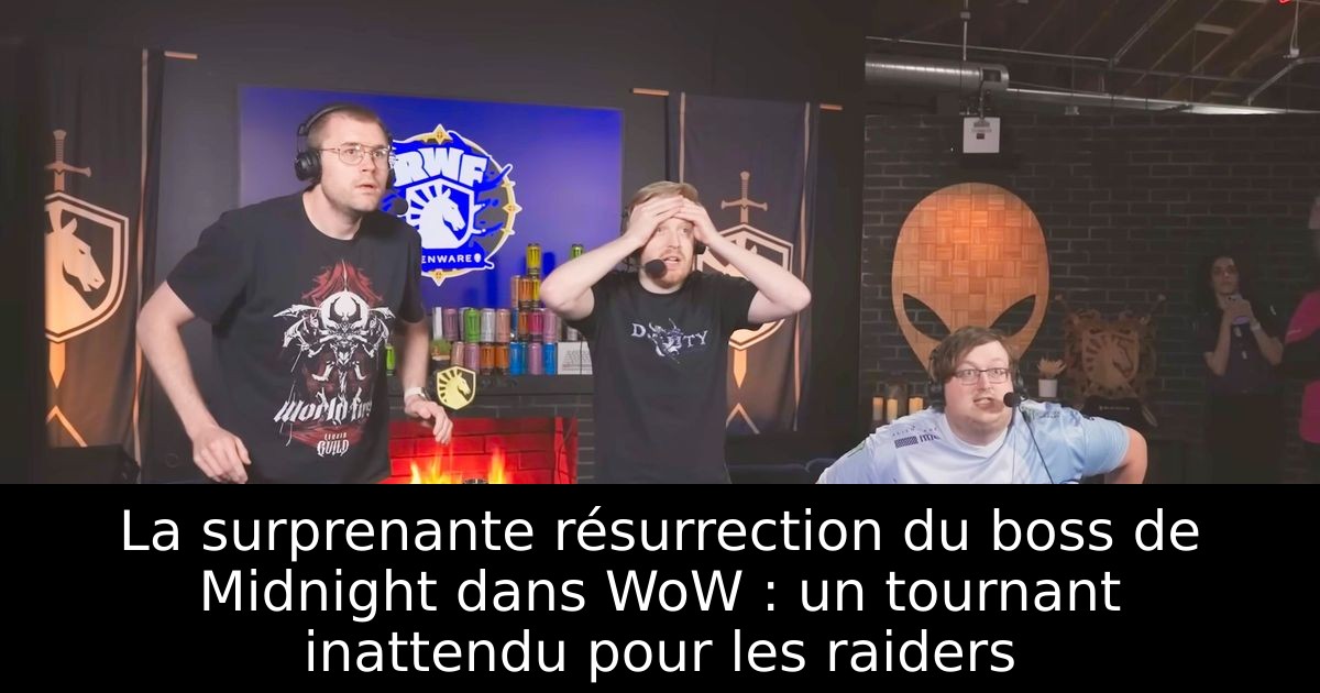 La surprenante résurrection du boss de Midnight dans WoW : un tournant inattendu pour les raiders