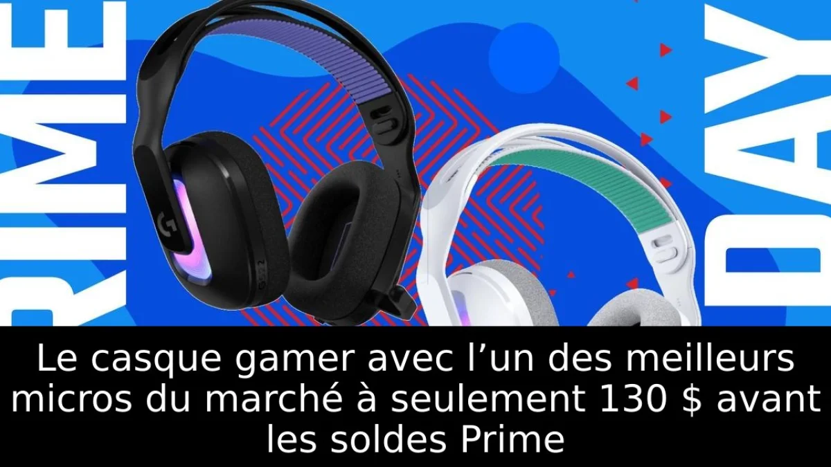 Le casque gamer avec l’un des meilleurs micros du marché à seulement 130 $ avant les soldes Prime