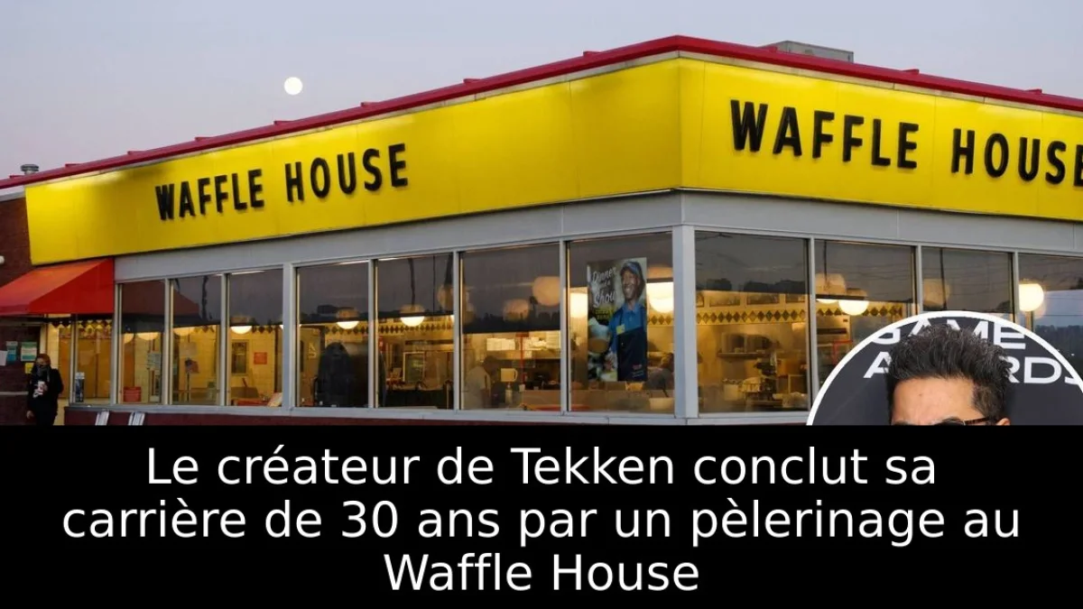 Le créateur de Tekken conclut sa carrière de 30 ans par un pèlerinage au Waffle House