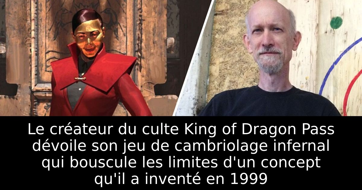 Le créateur du culte King of Dragon Pass dévoile son jeu de cambriolage infernal qui bouscule les limites d'un concept qu'il a inventé en 1999
