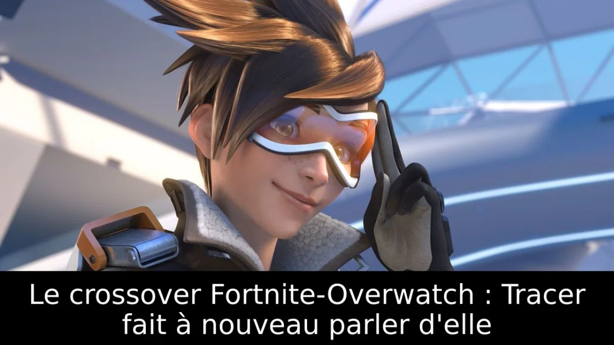 Le crossover Fortnite-Overwatch : Tracer fait à nouveau parler d'elle