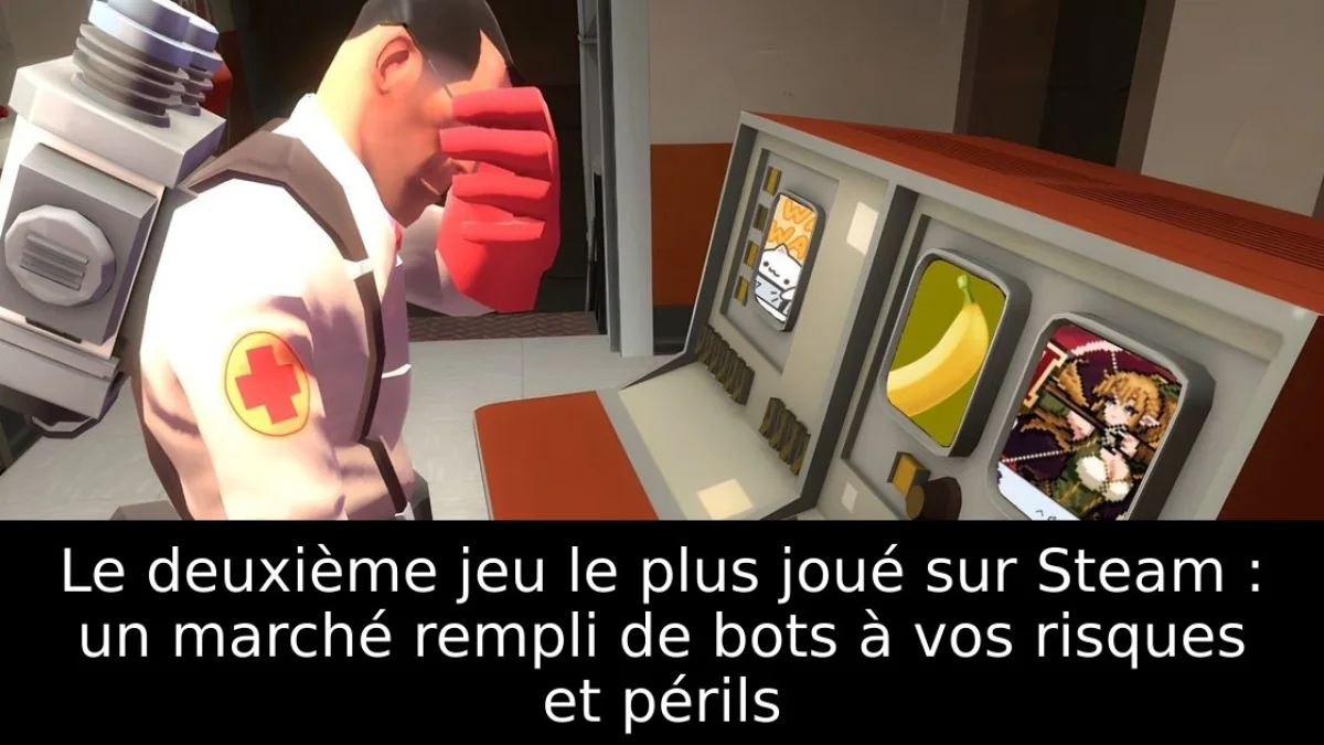 Le deuxième jeu le plus joué sur Steam : un marché rempli de bots à vos risques et périls