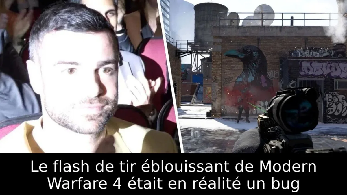 Modern Warfare 4 : flash de bouche aveuglant, les explications du bug