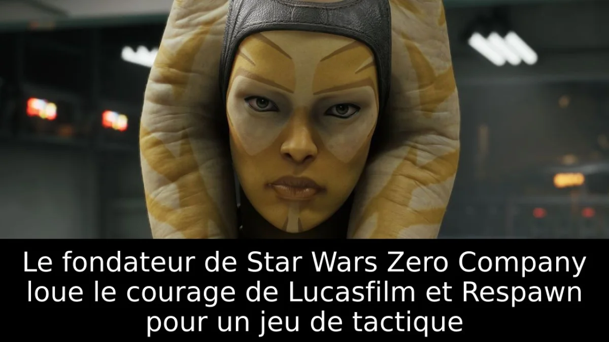 Le fondateur de Star Wars Zero Company loue le courage de Lucasfilm et Respawn pour un jeu de tactique