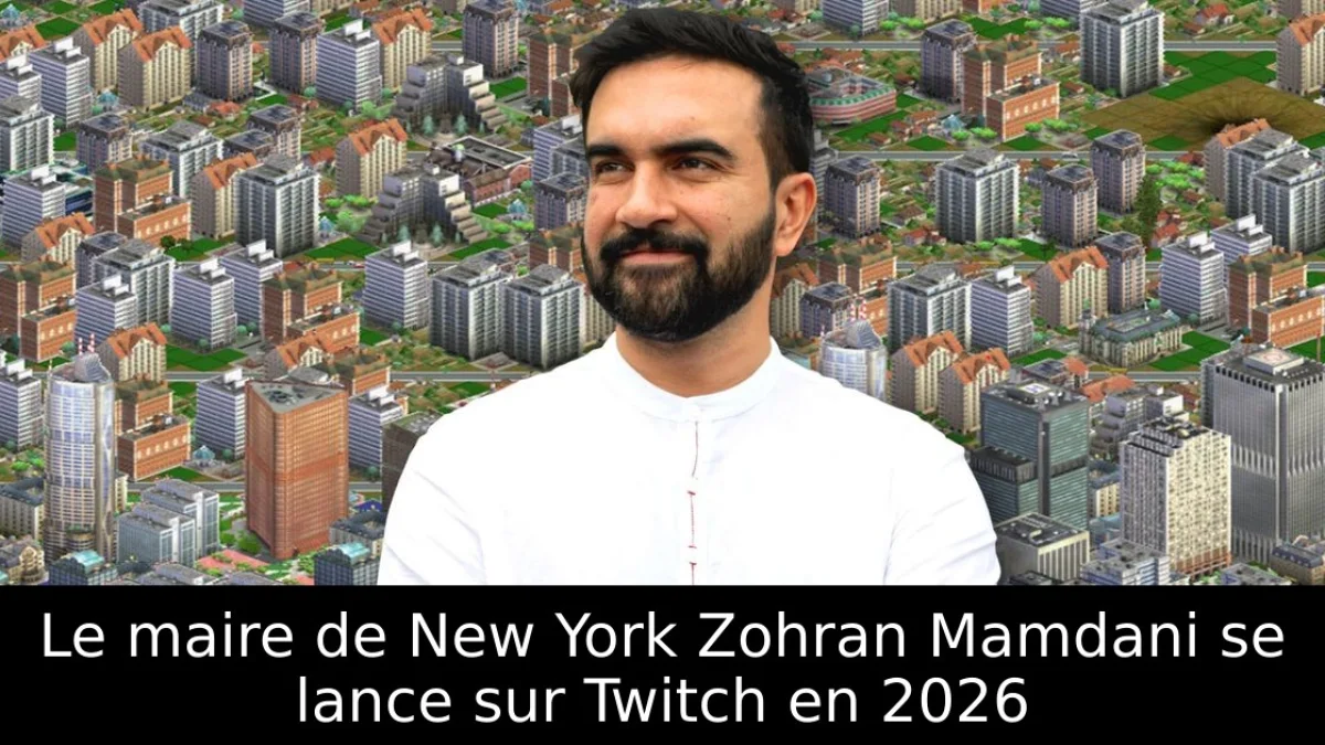 Le maire de New York Zohran Mamdani se lance sur Twitch en 2026