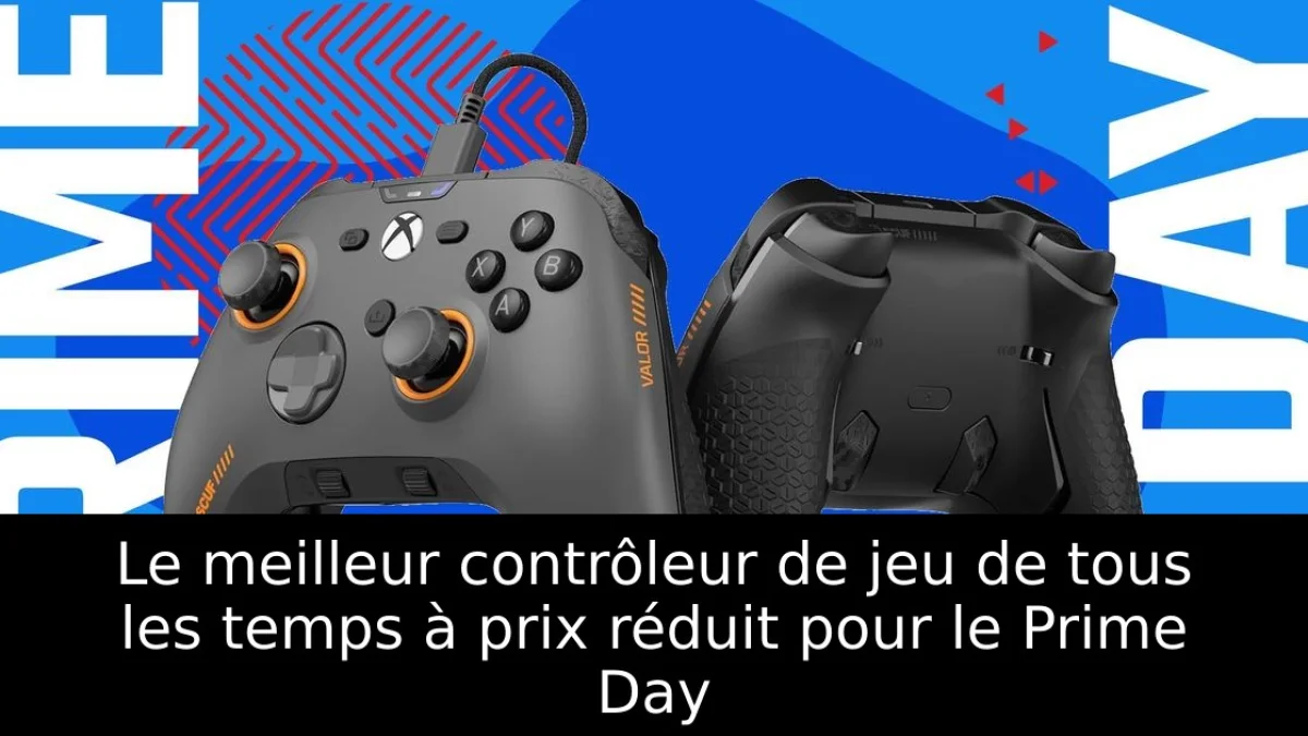 Le meilleur contrôleur de jeu de tous les temps à prix réduit pour le Prime Day