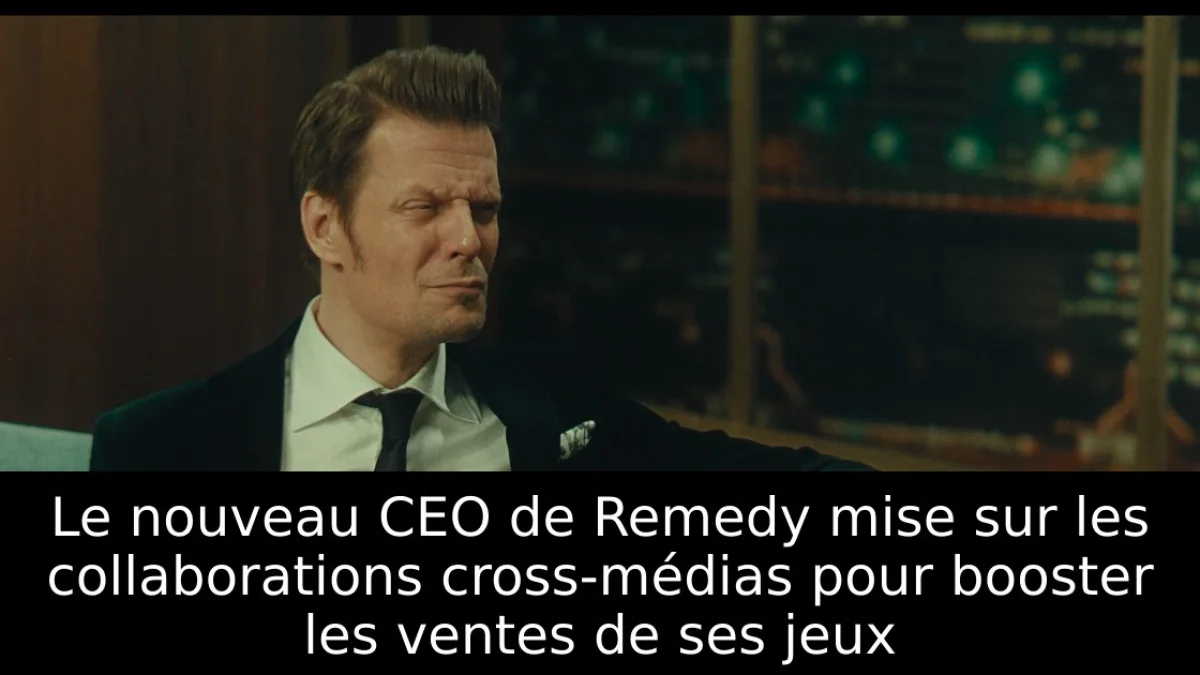 Le nouveau CEO de Remedy mise sur les collaborations cross-médias pour booster les ventes de ses jeux