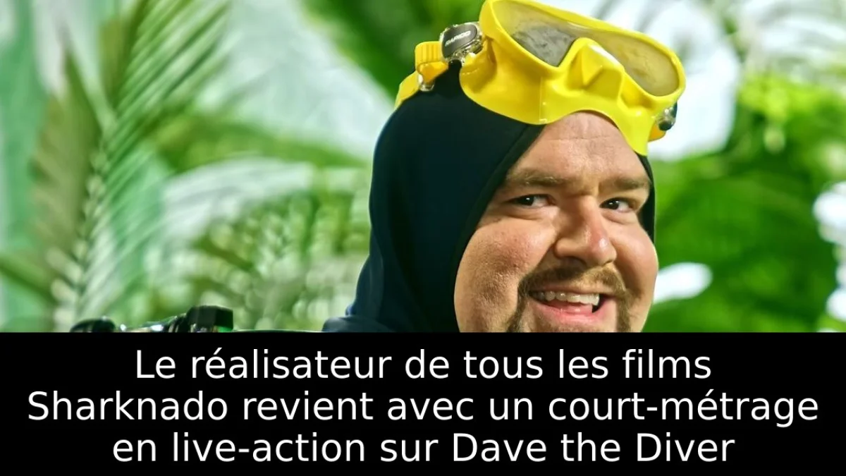 Le réalisateur de tous les films Sharknado revient avec un court-métrage en live-action sur Dave the Diver