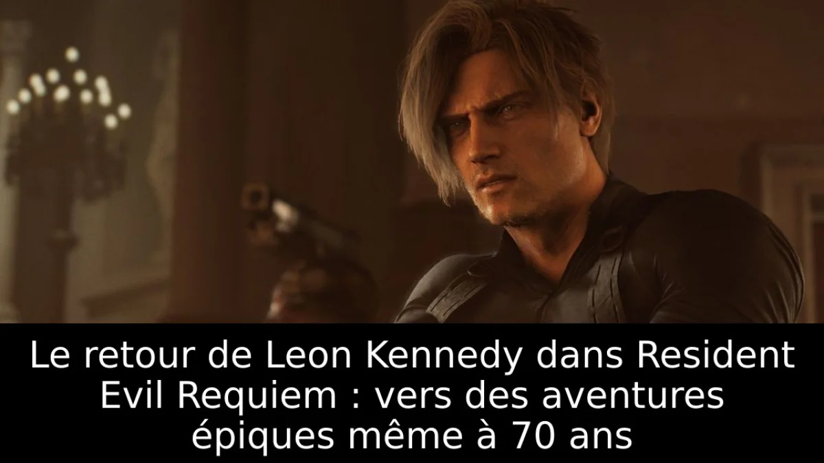 Le retour de Leon Kennedy dans Resident Evil Requiem : vers des aventures épiques même à 70 ans