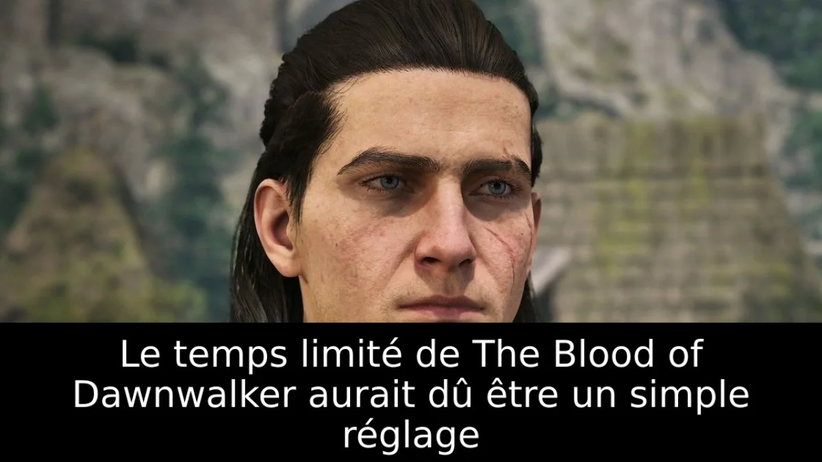 Le temps limité de The Blood of Dawnwalker aurait dû être un simple réglage