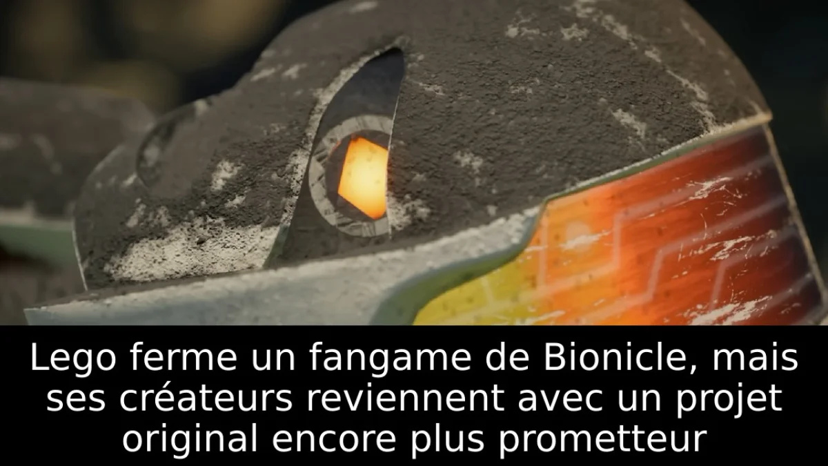 Lego ferme un fangame de Bionicle, mais ses créateurs reviennent avec un projet original encore plus prometteur
