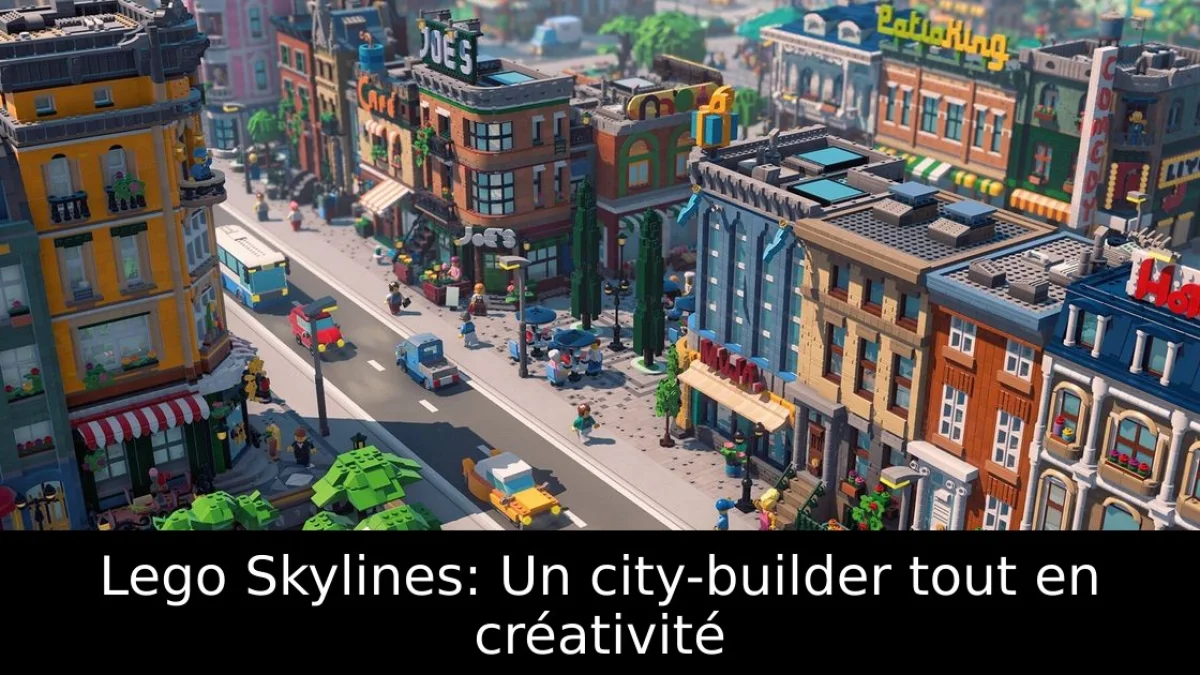 Lego Skylines: Un city-builder tout en créativité