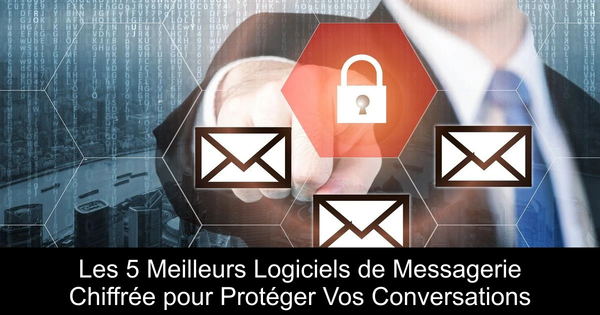 Les 5 Meilleurs Logiciels de Messagerie Chiffrée pour Protéger Vos Conversations