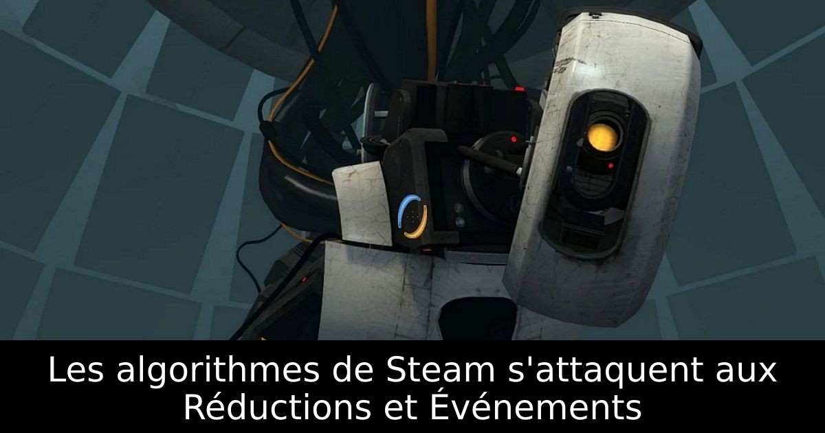 Les algorithmes de Steam s'attaquent aux Réductions et Événements