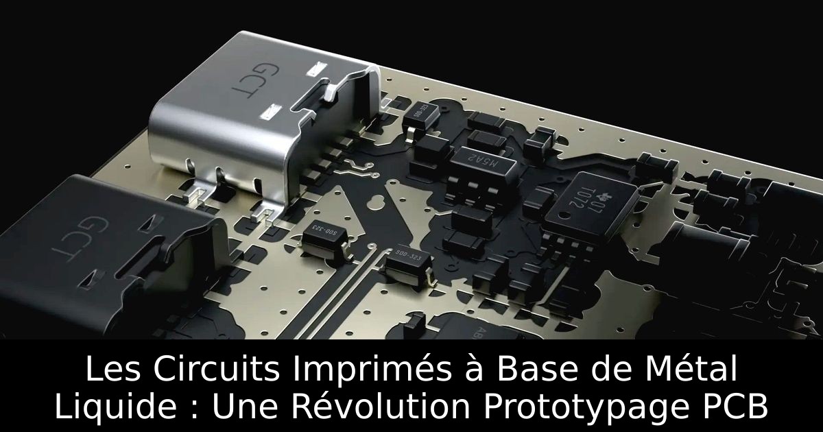 Les Circuits Imprimés à Base de Métal Liquide : Une Révolution Prototypage PCB