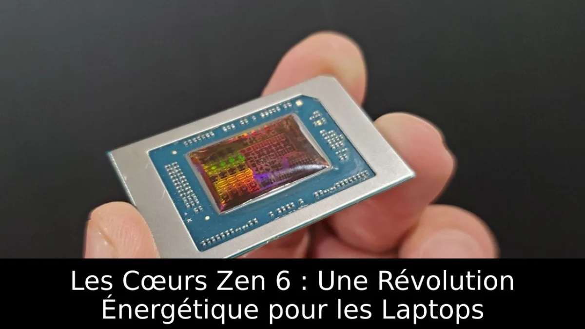 Les Cœurs Zen 6 : Une Révolution Énergétique pour les Laptops