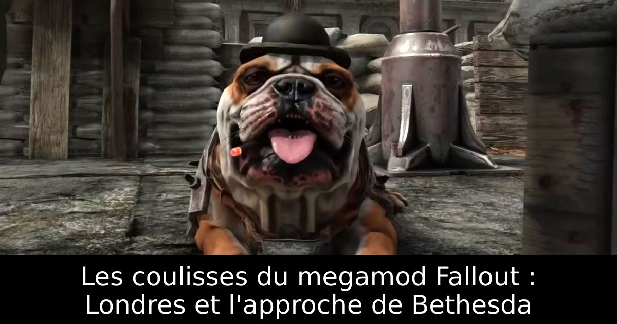 Les coulisses du megamod Fallout : Londres et l'approche de Bethesda