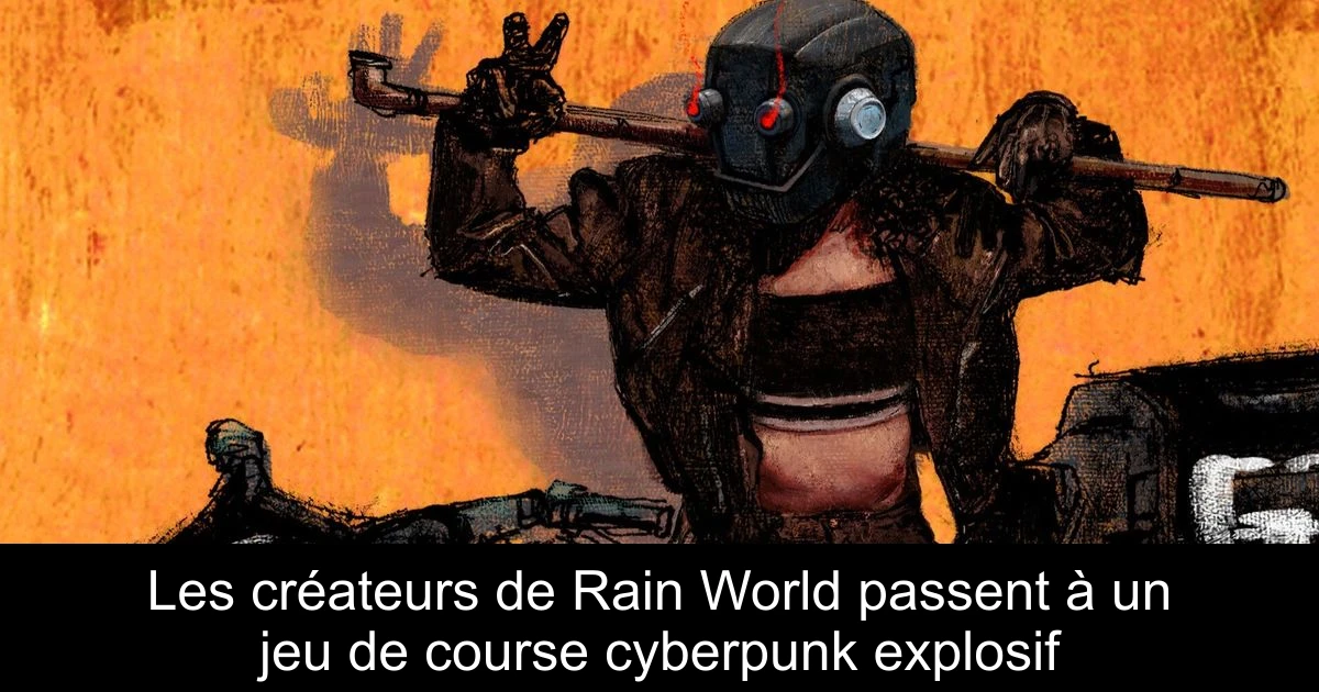 Les créateurs de Rain World passent à un jeu de course cyberpunk explosif