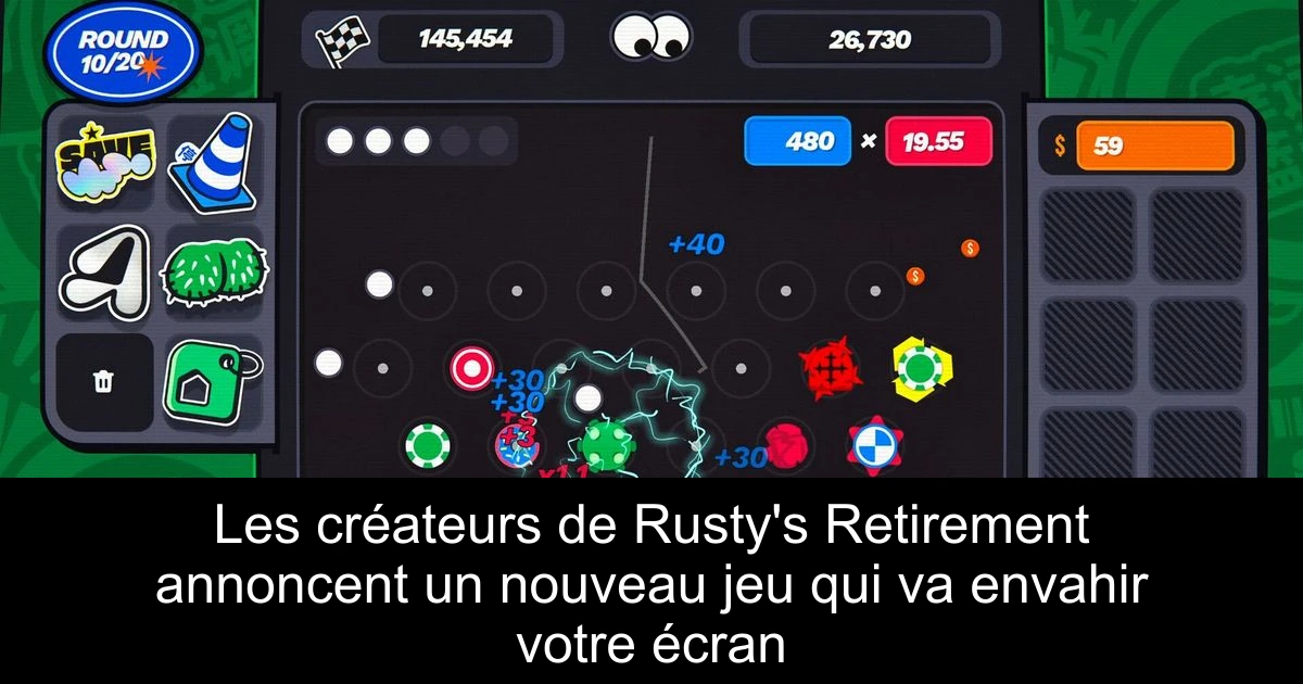 Les créateurs de Rusty's Retirement annoncent un nouveau jeu qui va envahir votre écran