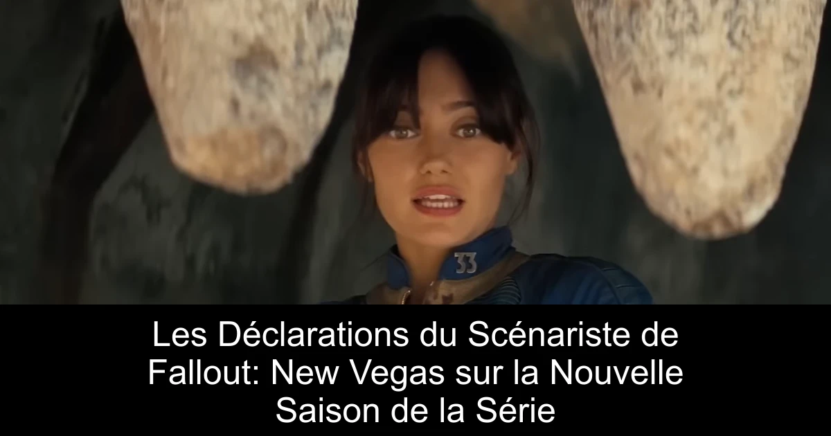Les Déclarations du Scénariste de Fallout: New Vegas sur la Nouvelle Saison de la Série