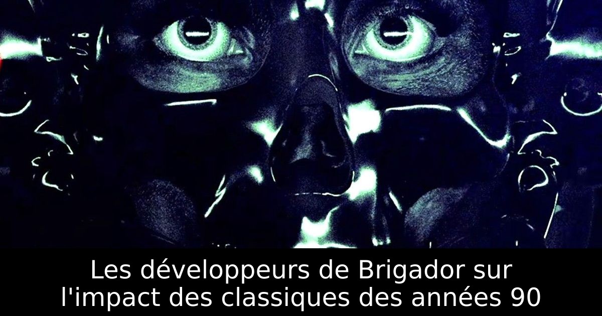 Les développeurs de Brigador sur l'impact des classiques des années 90