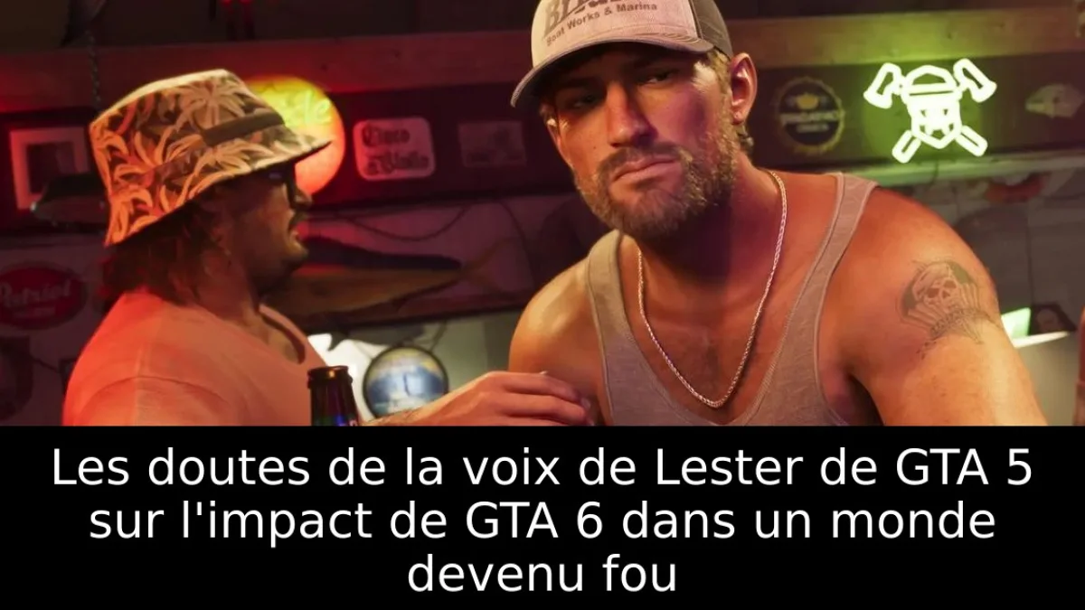 Les doutes de la voix de Lester de GTA 5 sur l'impact de GTA 6 dans un monde devenu fou