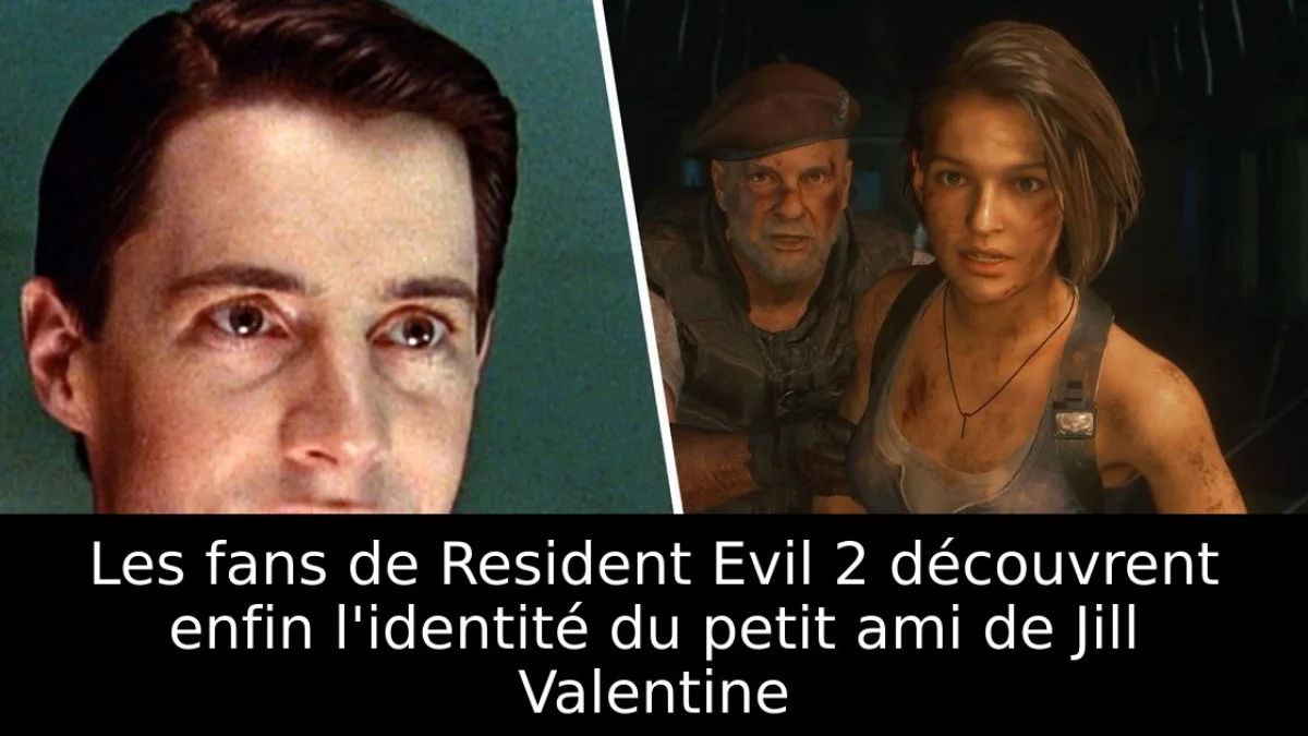 Les fans de Resident Evil 2 découvrent enfin l'identité du petit ami de Jill Valentine