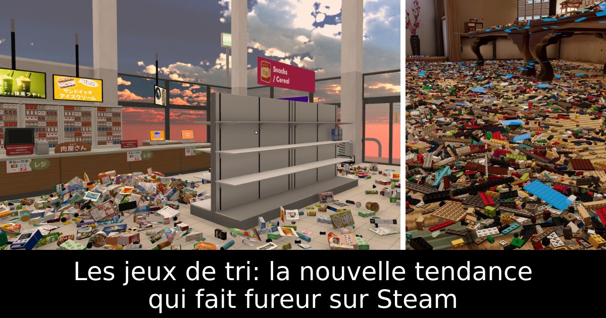 Les jeux de tri: la nouvelle tendance qui fait fureur sur Steam