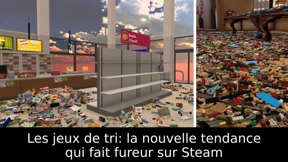 Les jeux de tri: la nouvelle tendance qui fait fureur sur Steam
