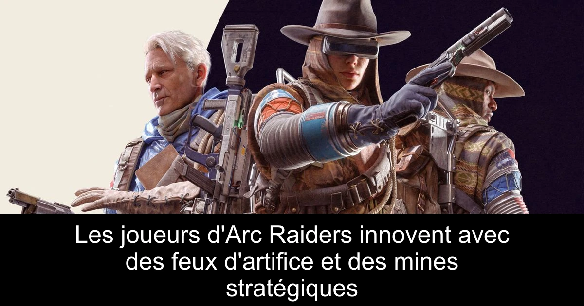 Les joueurs d'Arc Raiders innovent avec des feux d'artifice et des mines stratégiques