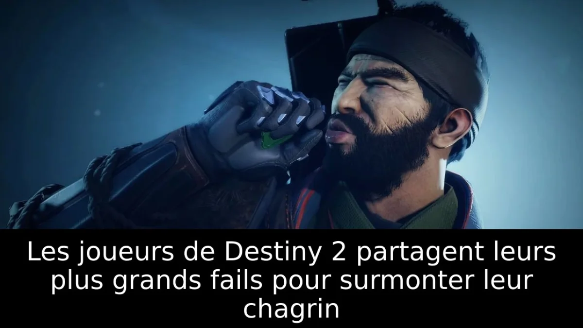 Les joueurs de Destiny 2 partagent leurs plus grands fails pour surmonter leur chagrin