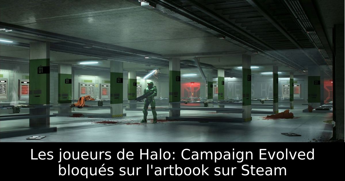 Les joueurs de Halo: Campaign Evolved bloqués sur l'artbook sur Steam
