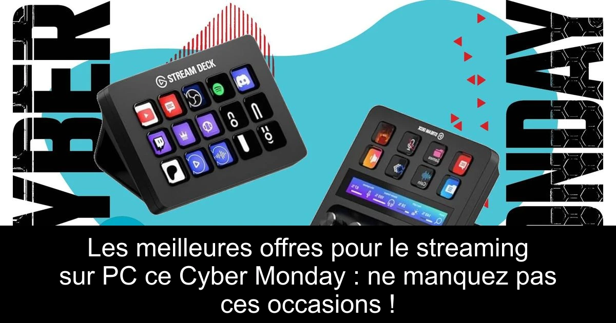 Les meilleures offres pour le streaming sur PC ce Cyber Monday : ne manquez pas ces occasions !