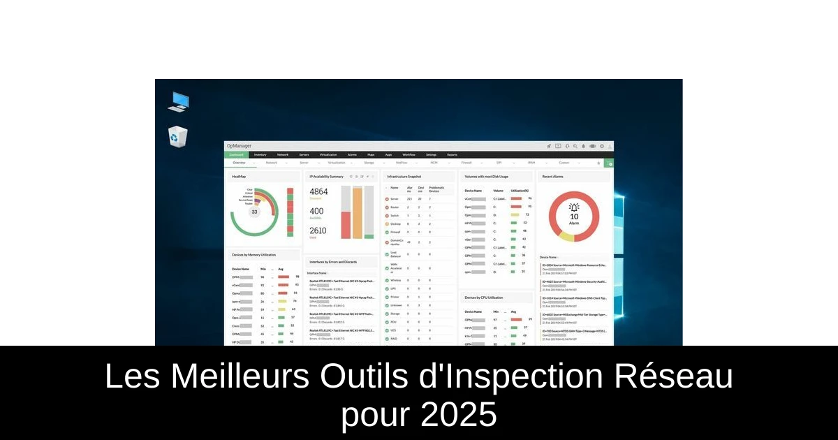 Les Meilleurs Outils d'Inspection Réseau pour 2025