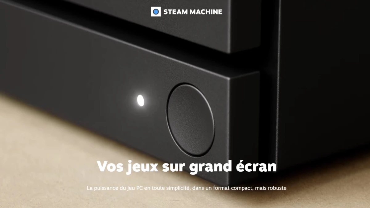 Les précommandes de Steam Machine sont lancées : Valve s'apprête à réaliser un rêve en 2026
