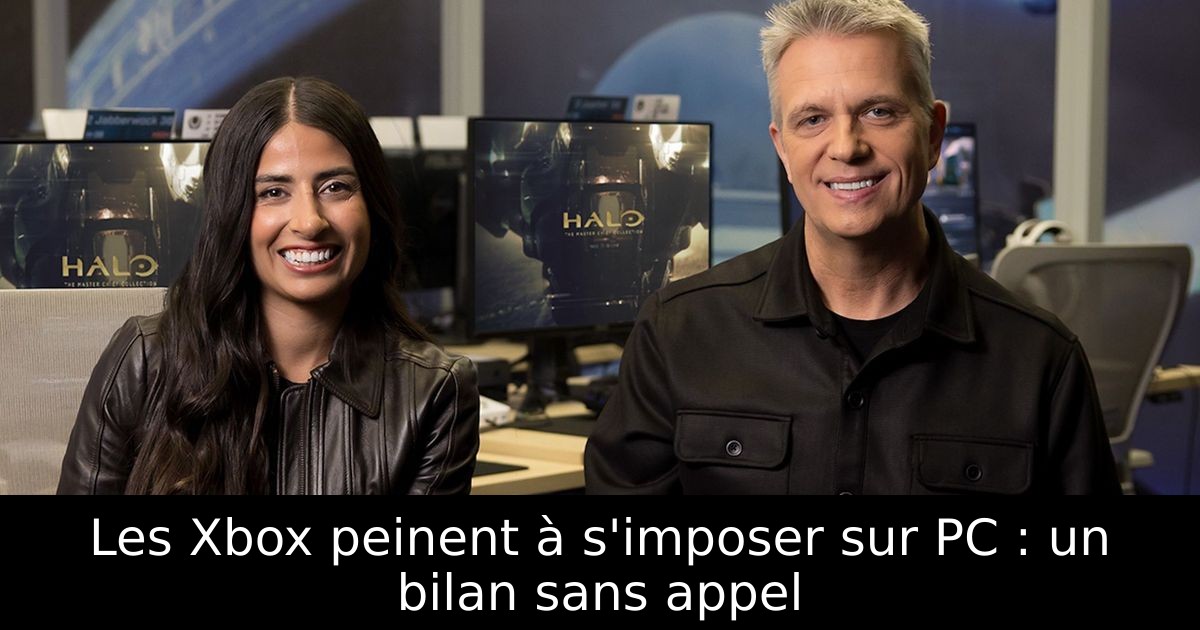 Les Xbox peinent à s'imposer sur PC : un bilan sans appel