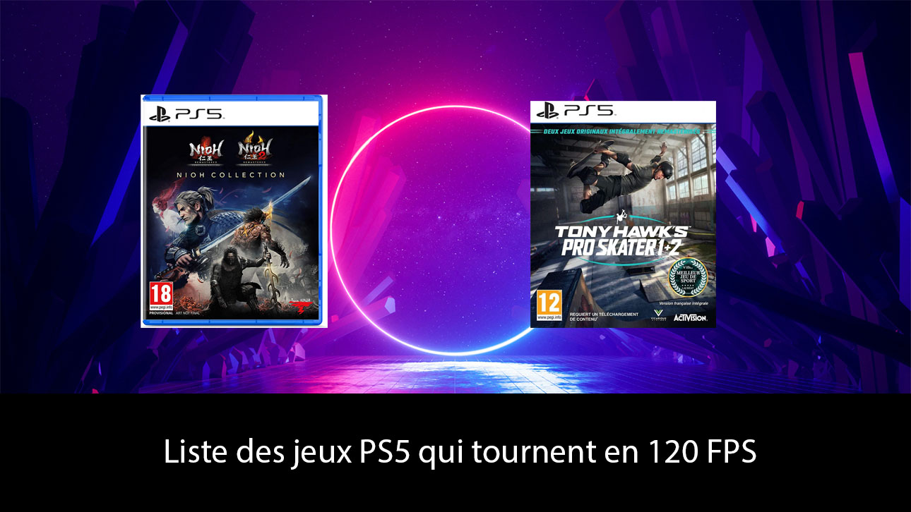 Liste des jeux PS5 qui tournent en 120 FPS