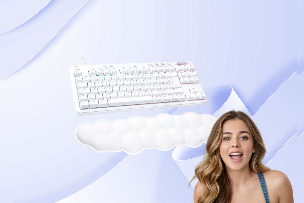 Logitech G713 le clavier gamer mécanique RGB avec repose-poignet nuage en Promo Amazon à moins 100 €