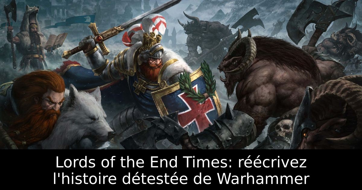 Lords of the End Times: réécrivez l'histoire détestée de Warhammer