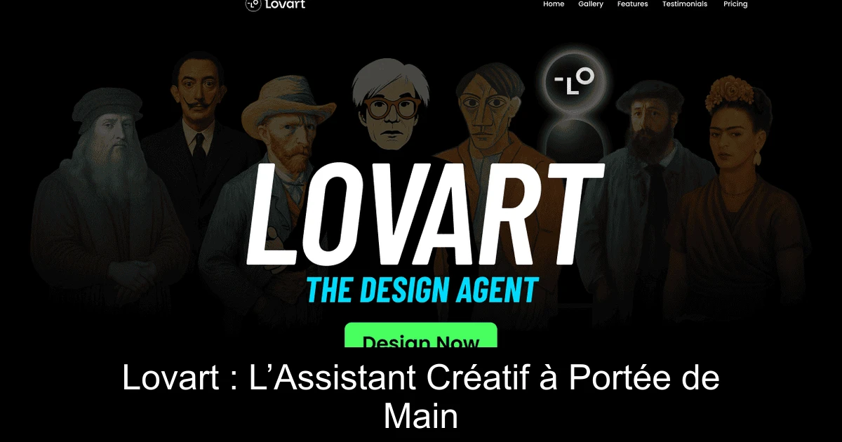 Lovart : L’Assistant Créatif à Portée de Main