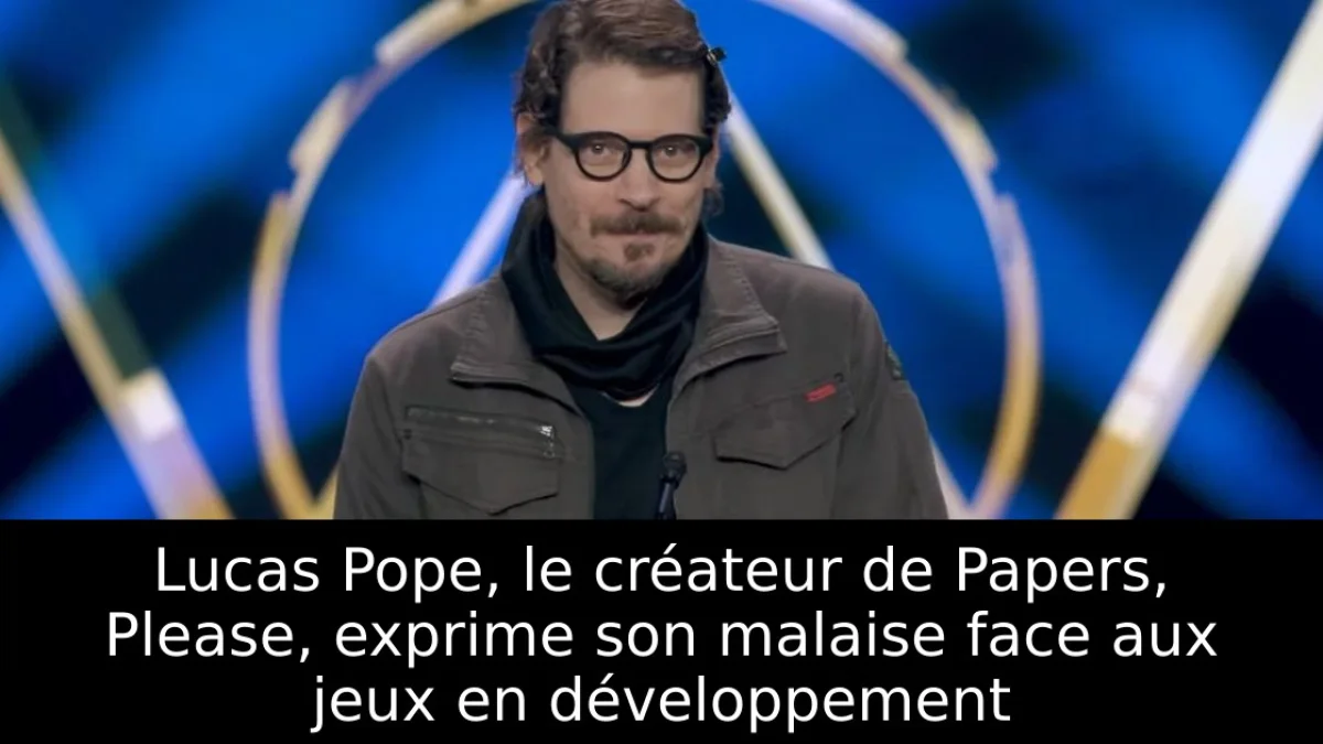 Lucas Pope, le créateur de Papers, Please, exprime son malaise face aux jeux en développement