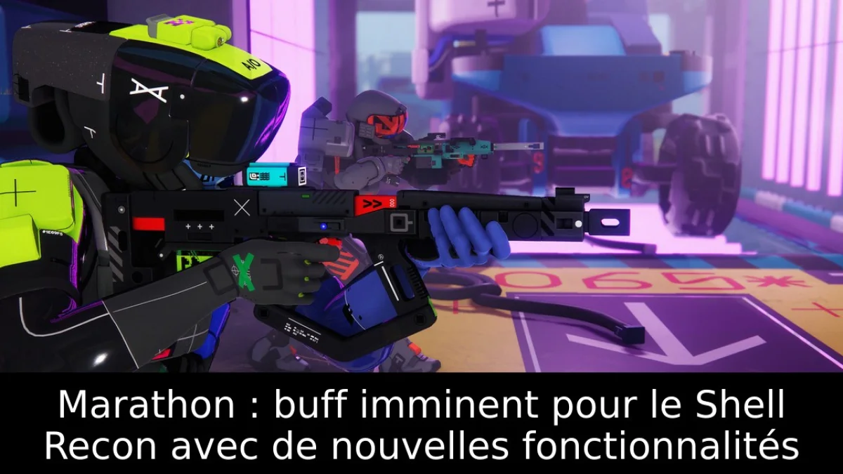 Marathon : buff imminent pour le Shell Recon avec de nouvelles fonctionnalités