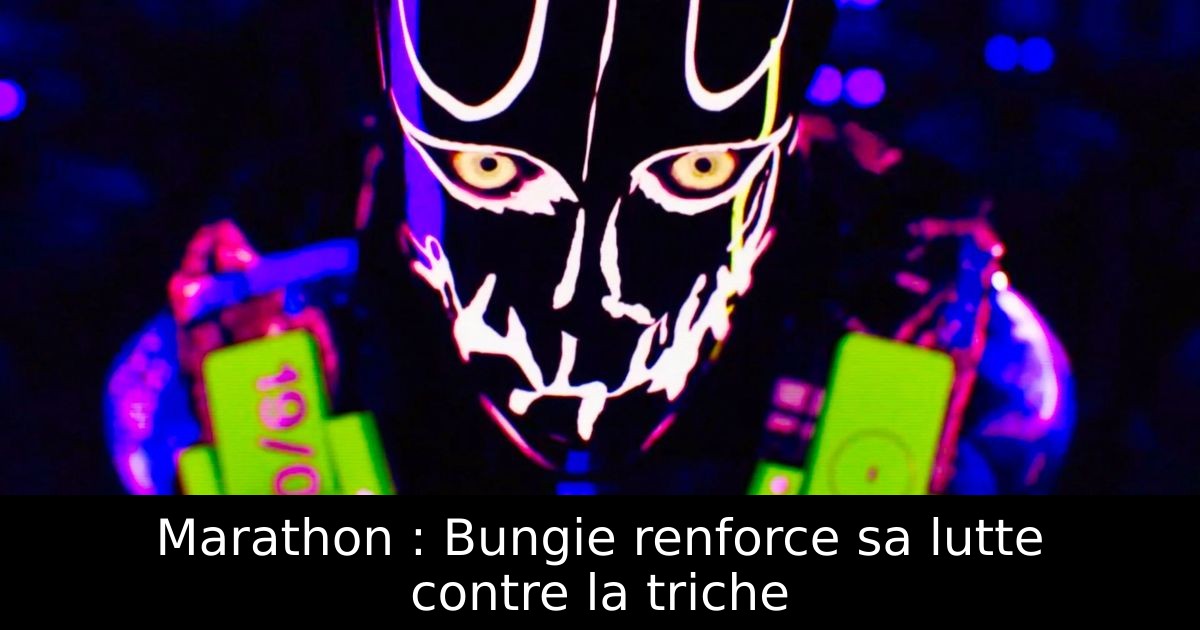 Marathon : Bungie renforce sa lutte contre la triche