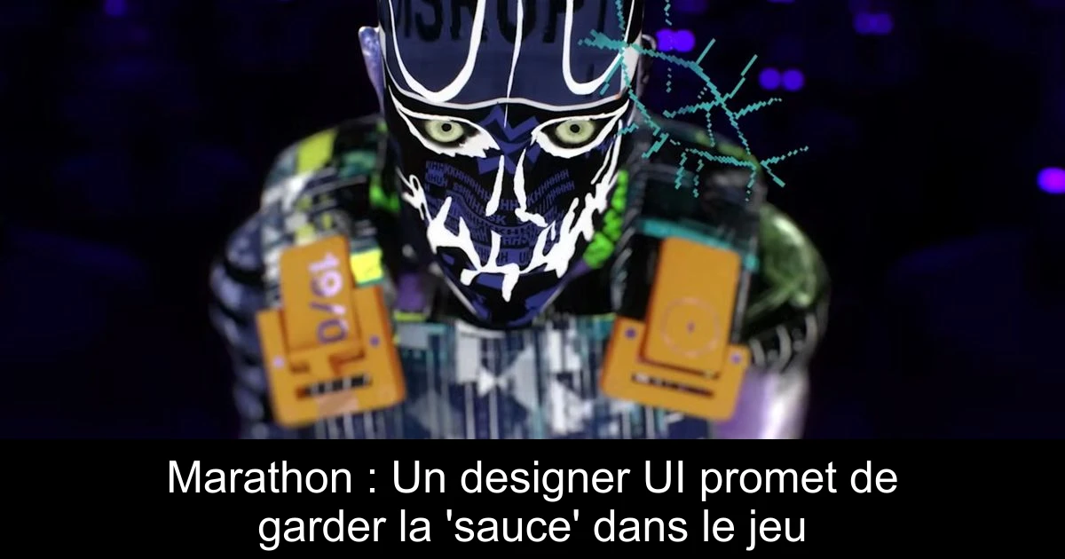 Marathon : Un designer UI promet de garder la 'sauce' dans le jeu