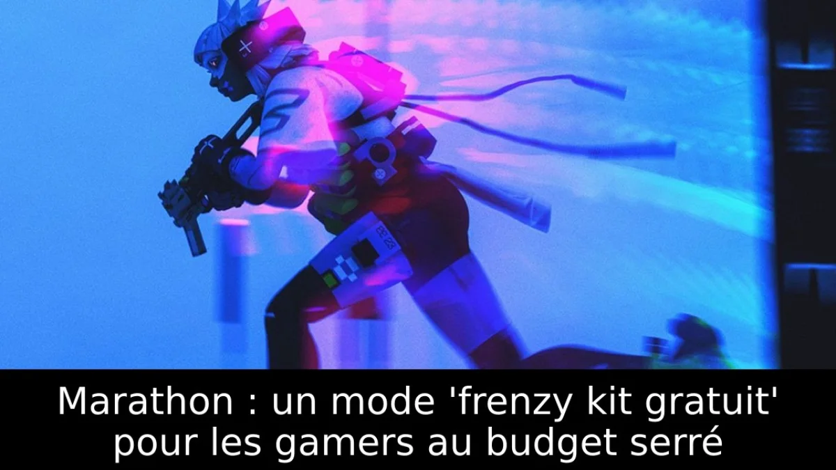 Marathon : un mode 'frenzy kit gratuit' pour les gamers au budget serré