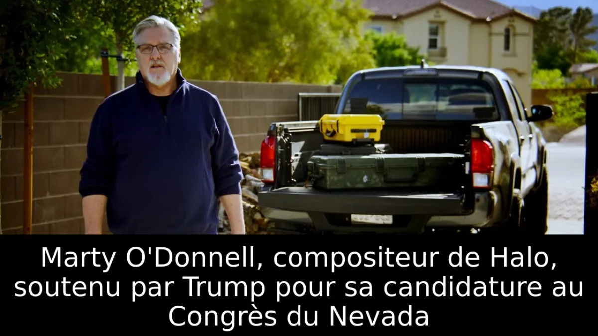 Marty O'Donnell, compositeur de Halo, soutenu par Trump pour sa candidature au Congrès du Nevada